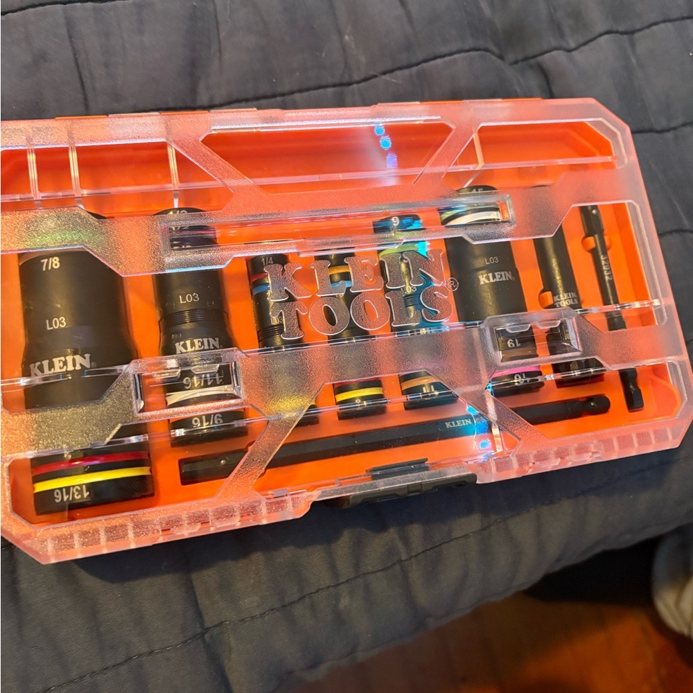 Orange Socket Set